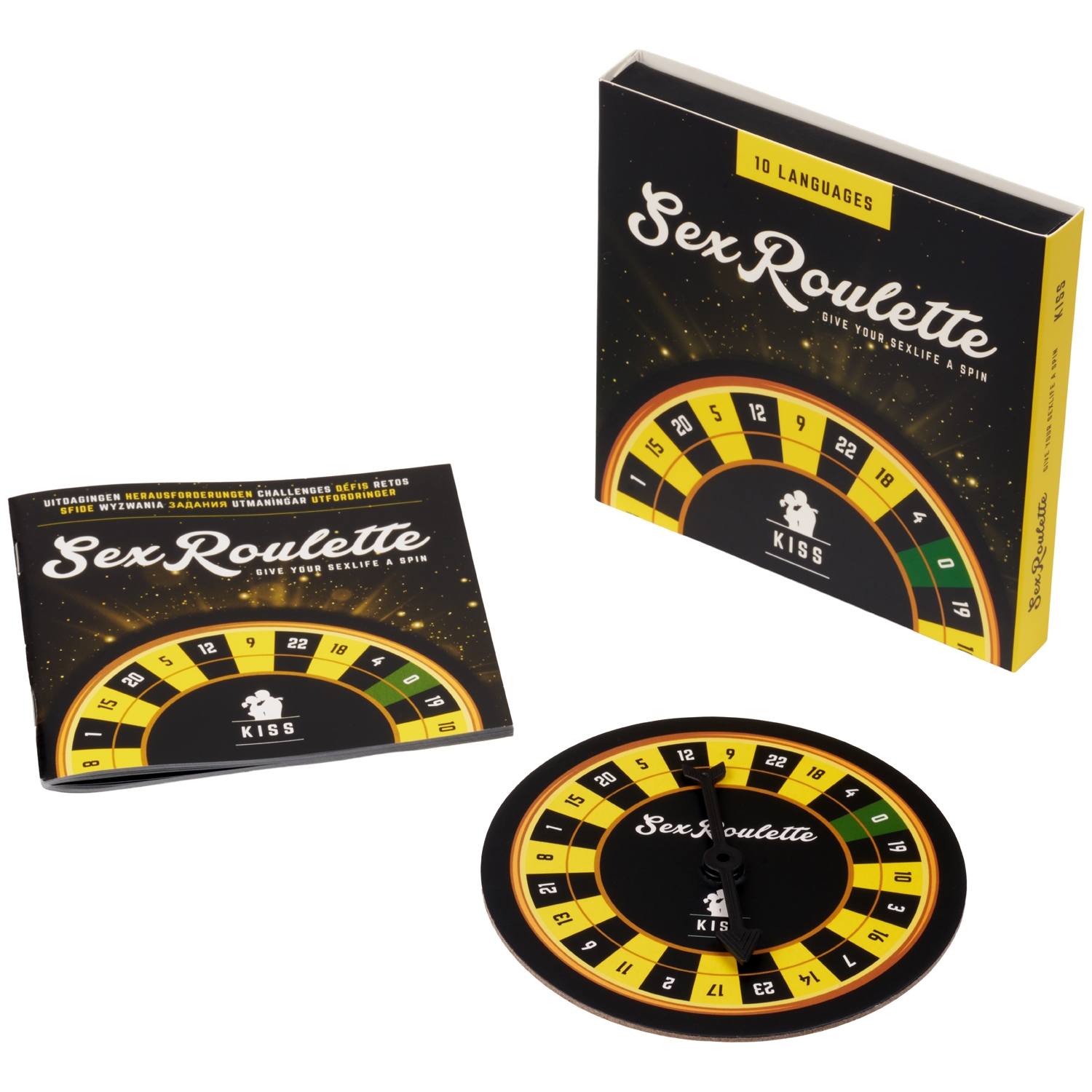 tease & please Sex Roulette Kiss Produktbild